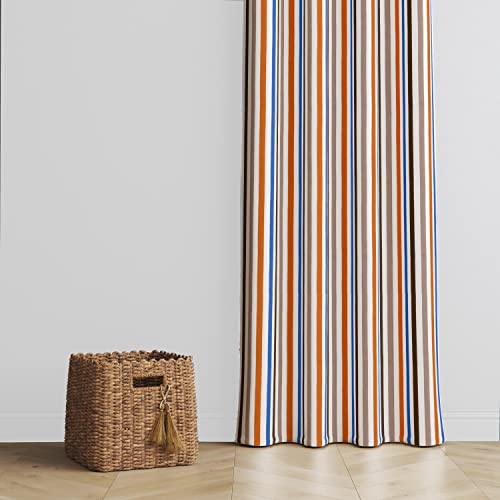 Bacati - Mod Sports Stripes Curtain Panel #TOP2