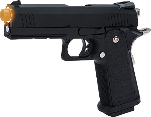 Evike Airsoft - Matrix Hi-Capa Gas Blowback Airsoft Pistols (Type: 4.3 / Black)