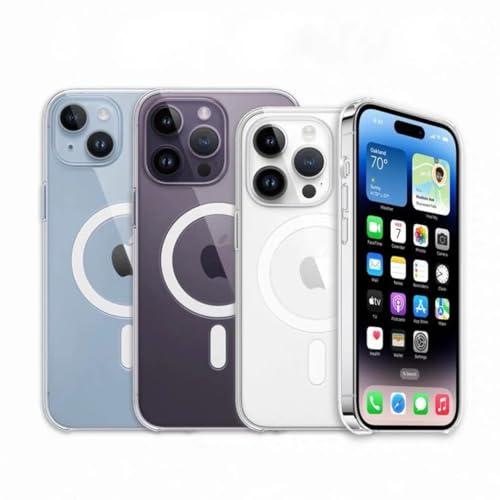 Image of MILLION CASES Back Cover Case for iPhone 15 Pro Shockproof Protective New Generation Clear Edition Case for Men & Boys