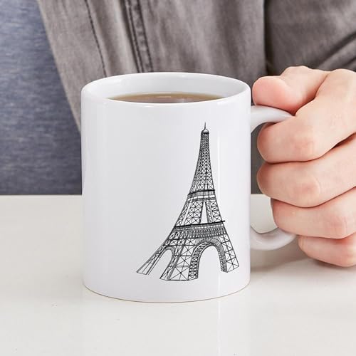Taza de Cerámica Torre Eiffel 325 ml miniatura 6