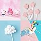 Sanrio Tortendeko, 16Pcs Sanrio Kuchen Deko, Cake Topper, PIIMNT Tortendeko Deko, Geburtstag Figuren Kuchen Deko, Tortenfiguren Deko, Kindergeburtstag Party Decoration für Mädchen Junge