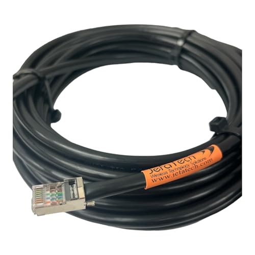 Cable Ethernet Cat6 Blindado para Exterior 175 pies RJ45 miniatura 4