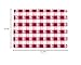 Red Gingham Placemats, 50 Per Pack (13.75