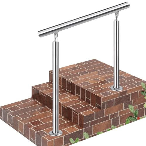 Balustrade escalier extérieur haut de gamme en acier inoxydable et garde-corps tubulaire