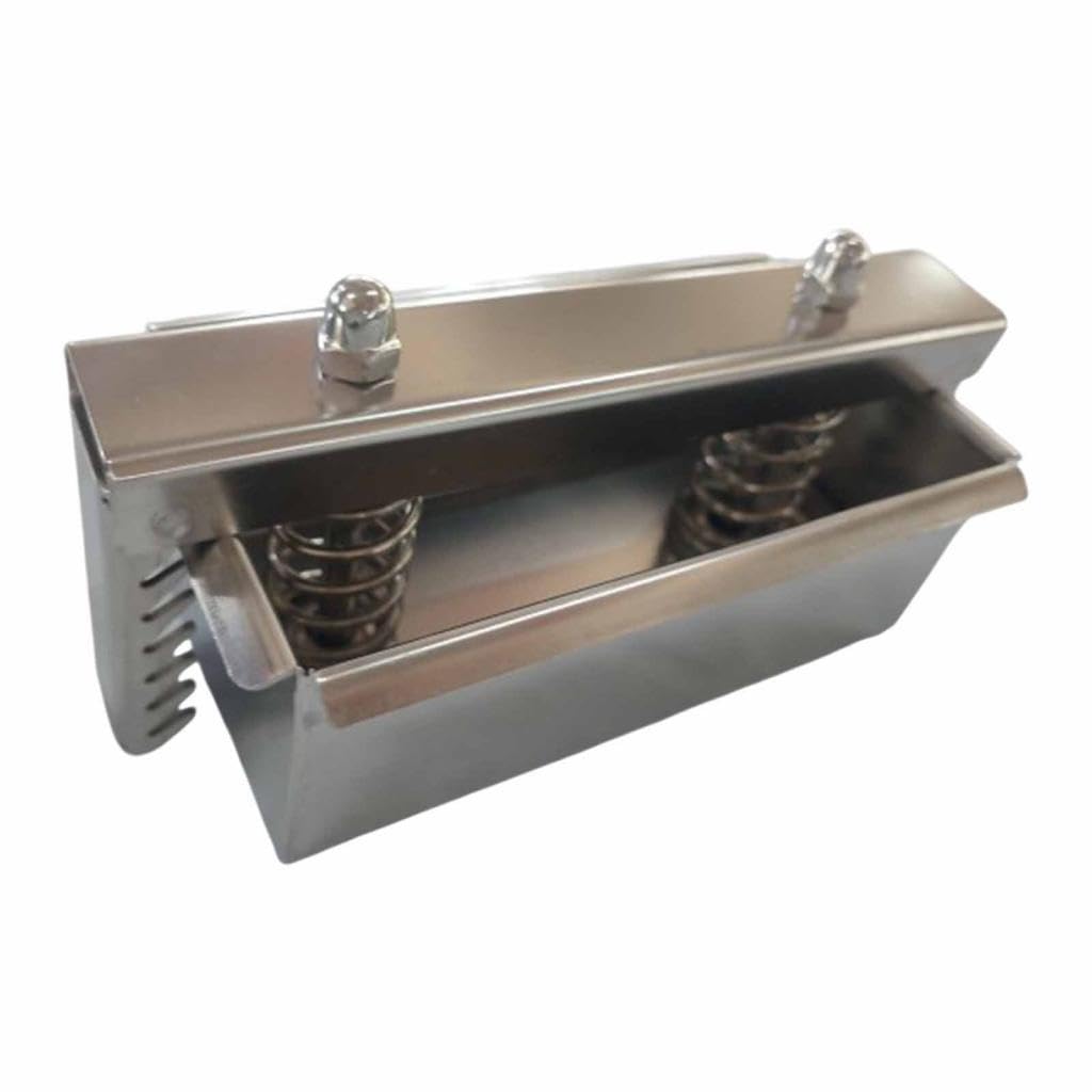 Strumento di pressatura per carne durevole, Argento 1.5 kg | affidabile, in acciaio inossidabile, efficiente, essenziale per la cucina di casa, strumento di cottura , Argento , 1.5 kg