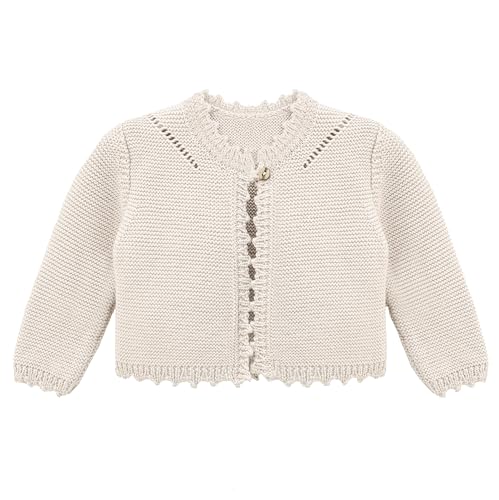 Image of Lilax Baby Girls' Long Sleeve Shrug, Knit Girls Cardigan, Childrens Bolero