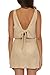 BECCA Gilded - Women's Dress, Sexy, Beach Cover Ups for Women, Gold, Small
