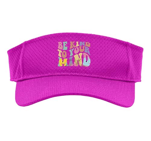 Be Kind to Your Mind Mental Health Sport Sun Visor,