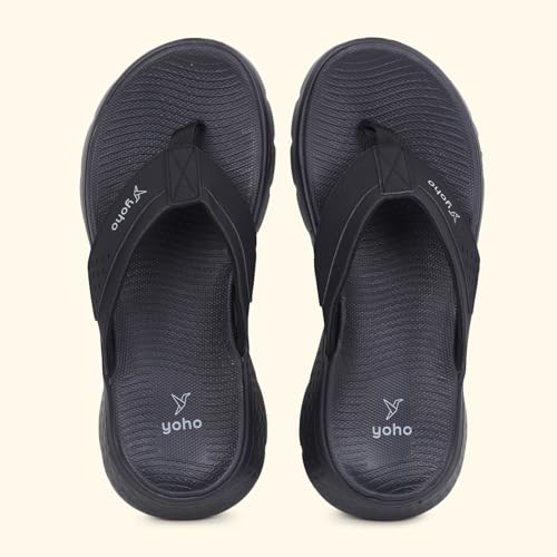 Image of YOHO Snugly 005 Slippers For Men | Cushioned Support | Lightweight Grip | Breathable Comfort | Long-Lasting Build