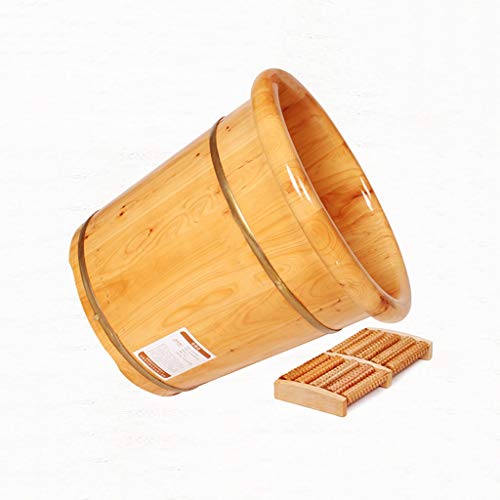 Baño de pies de madera sólida para pedicura miniatura 3