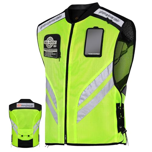 HONTIUS Reflective Safety Motorcycle Vest