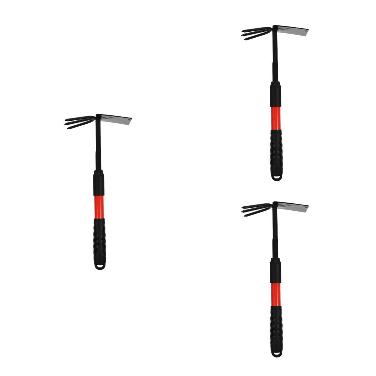 SUPVOX 3pièces De Jardin à Double Tête Acier Outil De Creusage Pratique Pour Légumes Et Extérieurs Outil De Jardinage Multifonctionnel Avec Acier