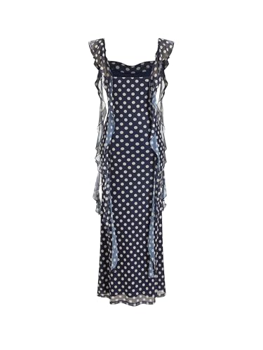 Image of CIDER Formal Dresses for Women Wedding Guest Dresses Summer Maxi Dress Sleeveless Mesh Ruffle Cocktail Dress Elegant Outfits
