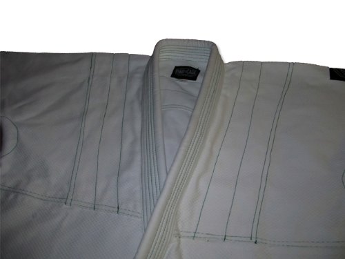 Ring to Cage Premium Brazilian Jiu Jitsu Kimonos - White, Blue or Black (A4, White)