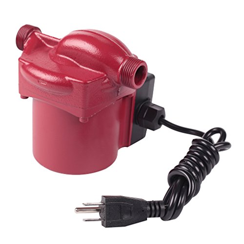 Trupow 3/4" NPT 110V Hot Water 3-Speed Circulation Pump Circulator Pump