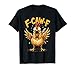 F Caw F Rooster Meme Fcawf Fawk Funny Chicken Humor T-Shirt