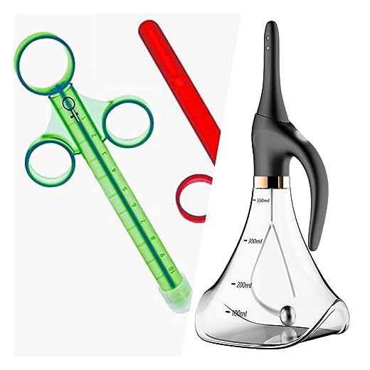 2 Packs Lubricant Applicators with Precise Scales and Smooth Rounded Tip for Men Women Couples, Reusable Launchers for Water-Based and Silicone-Based Lube, 10 ml Lube Launchers