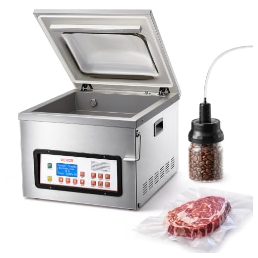 VEVOR Chamber Vacuum Sealer 3.1 Gal Chamber 12" Seal Bar Packing Machine