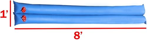 Miniatura 10 de Buffalo Blizzard Bolsas de agua negras de doble cámara de 8 pies de largo  Paquete de 18  Material de vinilo resistente de calibre 22  Asegura la