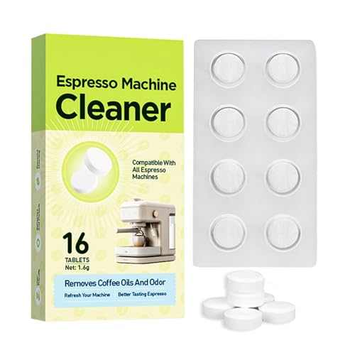 Pastillas de limpieza para | Pastillas de descalcificación y limpieza de cafeteras - Limpiador de máquina de café para