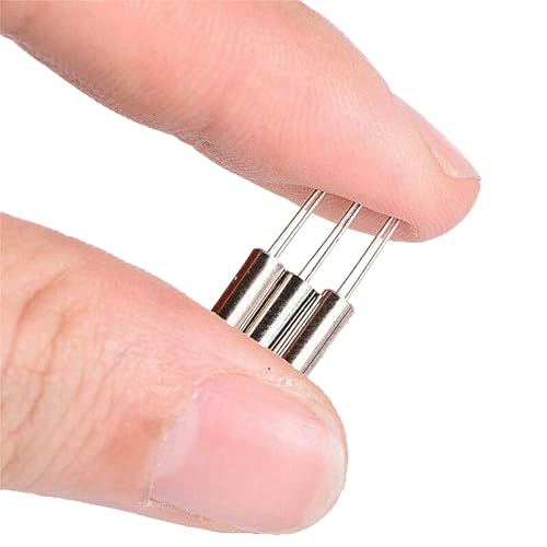 ZZHXSM 30PCS Quartz Crystal Oscillator Resonator 32.768KHz Replacement Part 2x6mm Passive Clock Plug in for TV DVD MP3 MP4 Players and Car Electronics - Thumbnail 4
