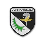 Copytec Patch 3 FschJgBtl 252 Typ2_Kompanie Fallschirmjäger-Bataillon Bundeswehr #39311