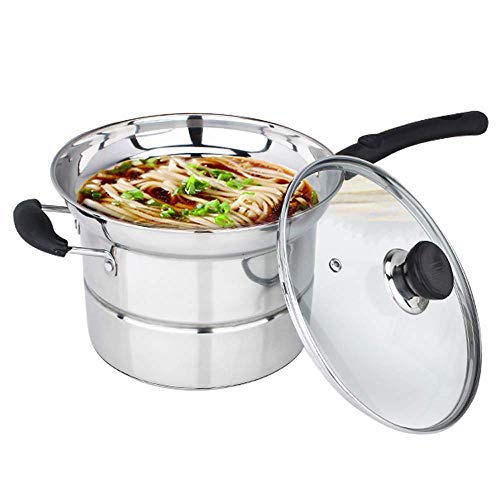 Casserole multifonction acier inoxydable 22 cm pour petits espaces - 4