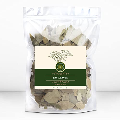 Us-Farmers Natural Premium Quality Bay Leave In Resealable Bag, 8Oz (New Package, Whole Leaves) #TOP11