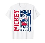 Mickey Mouse - American Flag Fourth of July T-Shirt
