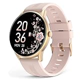 Lytimes Reloj Inteligente Mujer, Smartwatch Hombre Oxígeno Sanguíneo (SpO2), Ritmo Cardíaco, Sueño, Pulsera Actividad Inteligente Impermeable IP68, Reloj Deportivo Regalo para Android & iOS