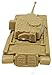 24 Piece Green Desert Gray Army Battle Tanks Play Set