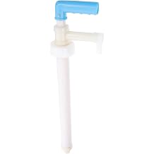 20L Plastic Oil Dispensing Pump Manual Hand Press Fluid Dispenser for Household and Industrial Chemical Buckets