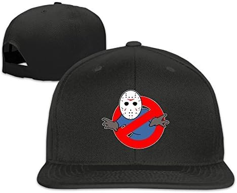 Ghostbusters Jason Voorhees Flat Snapback Hat Cap Men Women ( 8 Colors )