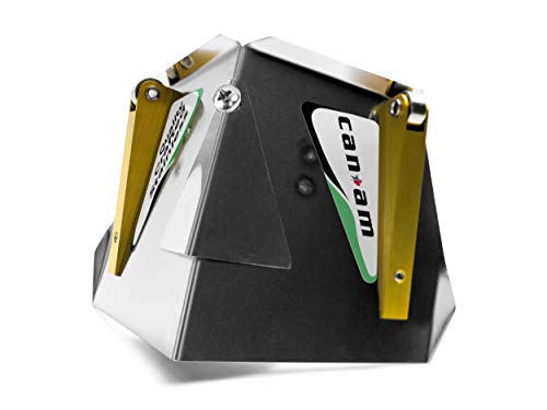 CanAm Tool C300-RR Direct Corner Flusher with Roller Wheels - For Applying Drywall Compound and Feathering Corners With A Fainter Touch (3" Widetrack)