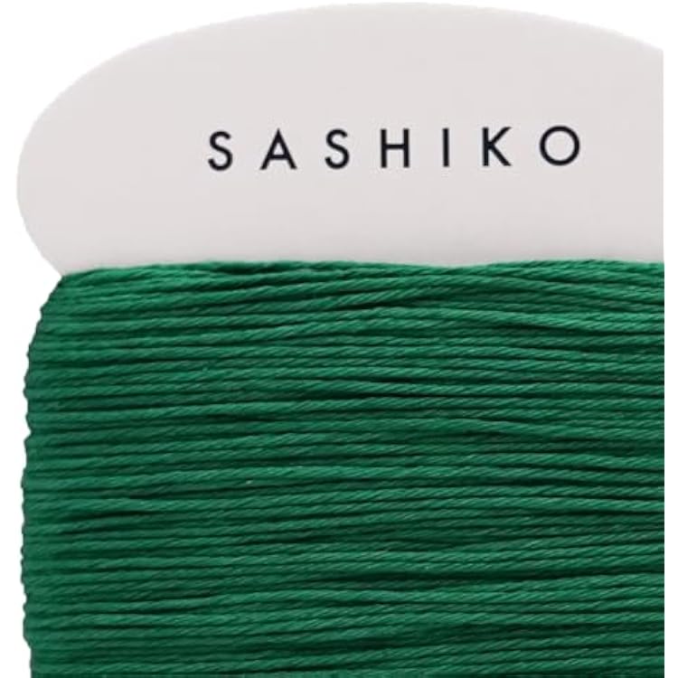 DARUMA Sashiko Thread Card Rolls Set of 3 (32.8 Yards x3) - Sewing & Embroidery, Includes Instruction Manual and Gift Packaging (Thick, Bamboo)