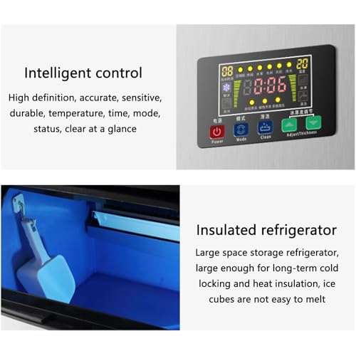 Máquina Fabricadora de Hielo Comercial Acero Inox 300kg/24H miniatura 6