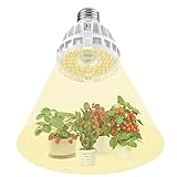 LED Pflanzenlampe Vollspektrum: Im Gegensatz zu anderen Pflanzenlampen, die aus roten und blauen Chips bestehen, mischt das SANSI Wachstumslampe alle Wellenlängen von 380 bis 780 nm (Rot, Blau, Grün, Infrarot) in jeden LED-Pflanzenlampe. Diese fortschrittliche Technik sorgt für eine gleichmäßigere Lichtverteilung und einen angemesseneren Spektrumanteil. Für das Pflanzenwachstum wird nur eine SANSI Lampe benötigt.