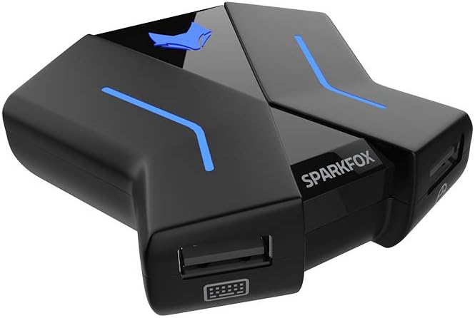 Pro Kam Keyboard And Mouse Adapter Wired Or Wireless 2 4ghz For Playstation 4 Ps4 Xbox One Xbox 360 Switch Ps3 With Audio Jack Amazon Co Uk Pc Video Games