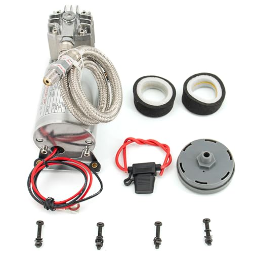 Zhsymx 14ASCS-LZQ Universal 150 Psi 1/4 Npt Horns Heavy Duty Onboard Air Compressor, Replacement For Truck/Car Train Horn/Suspension/Ride/Bag Kit/System And All 12V Vehicles Like Semi/Pickup Trucks thumb #8
