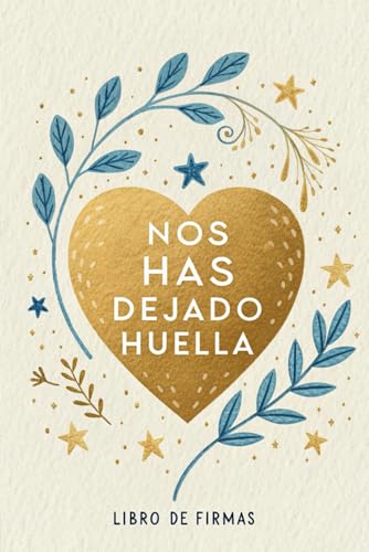 Imagen de Libro de firmas despedida de compañero de trabajo: Nos has dejado huella