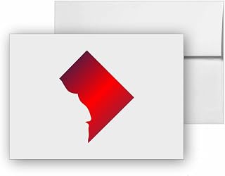 Washington Dc State, quality blank cards CC-22817