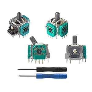 ElecGear 4X Joystick Ersatz (EL4 ALPS) für Xbox Wireless Controller, Analog Stick Controller Sensor Thumbstick Modul für Xbox One, One S|X, Elite 1 and Xbox Series S|X