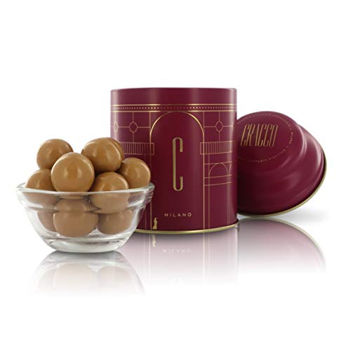Dragee witte chocoladedoos met karamel, 80 g