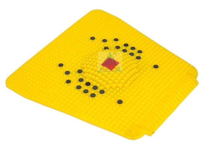 Madison Acupressure Mat for Foot Pain | Magnetic Pyramidal Foot Power Mat | Manual Foot Massager | Pain Relief, Blood Circulation, Health Care, Complete Blood Circulation Equipment