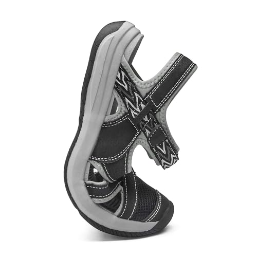 DREAM PAIRS DREAM PAIRS Women's Sport Athletic Sandals Outdoor Hiking Sandals,Size 9,Black,181103