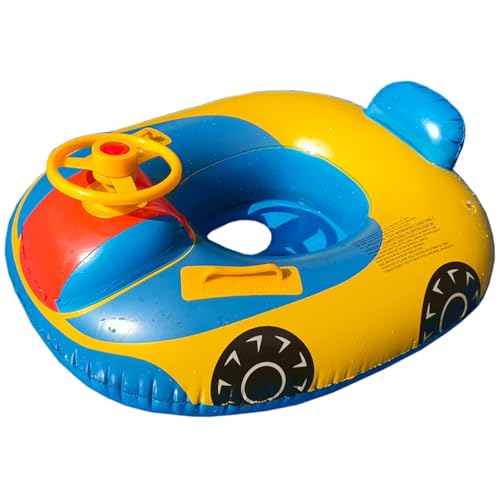Flotador de natación con 2 asas para niños pequeños de hasta 33 libras