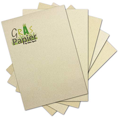 Papier grasper 280 g/m² Glüxx-Agent carton rigide brun de haute qualité A4