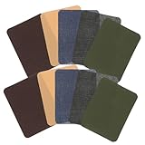 Appliques imitation denim thermocollantes - ces patchs peuvent être façonnés de différentes manières, également idéales pour les travaux d'artisanat, appliques de couture de vêtements