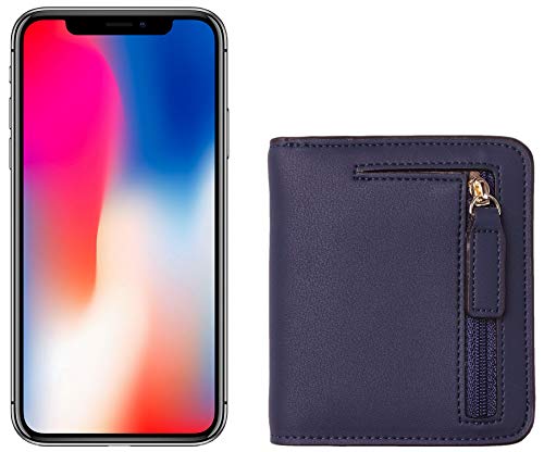 image for Toughergun Wallet Women Rfid Blocking Small Compact Bifold Luxury Leat