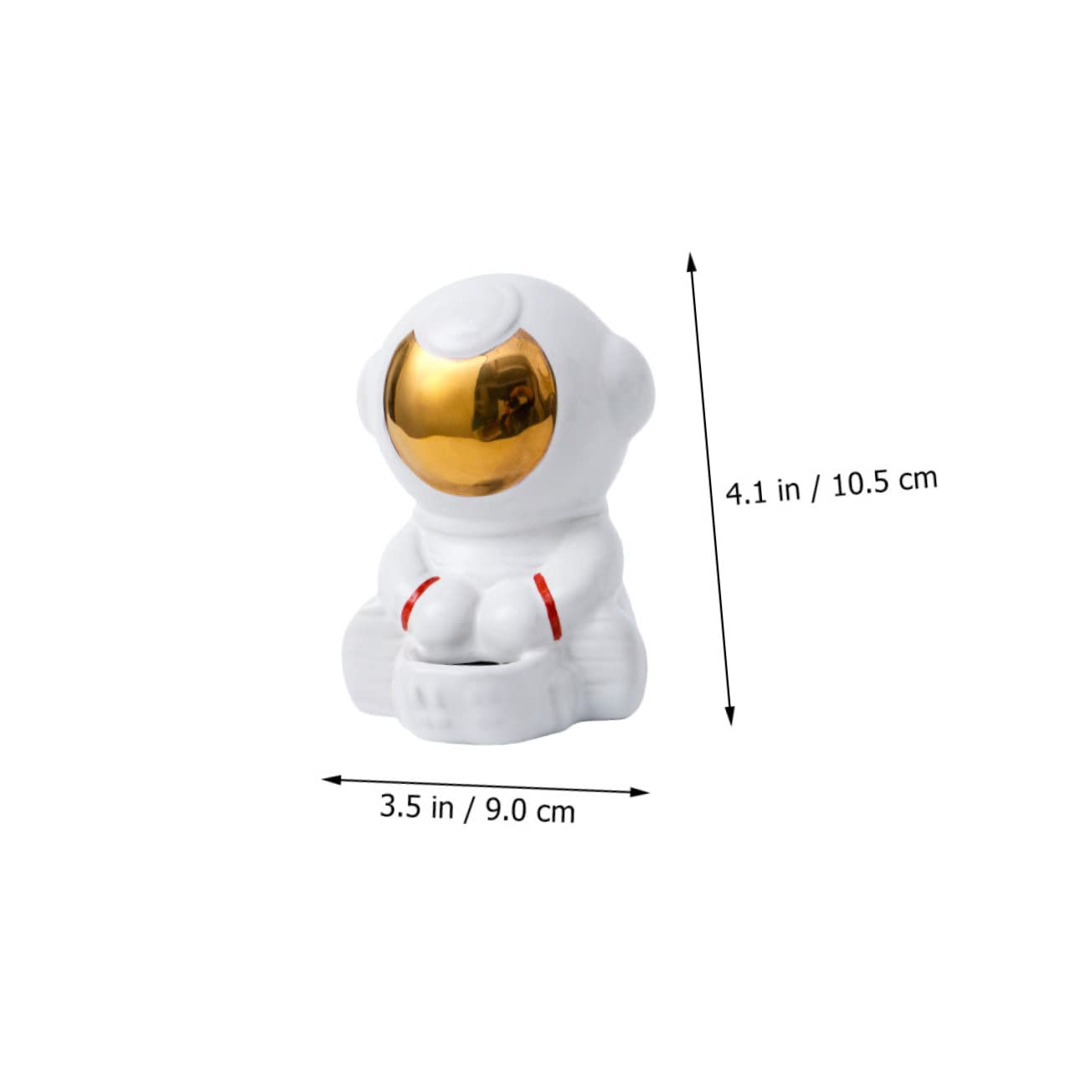 1juego Comedero para Hámster Cuenco Cerámico Bebedero Astronauta y Bañera Refugio para Hámsters y